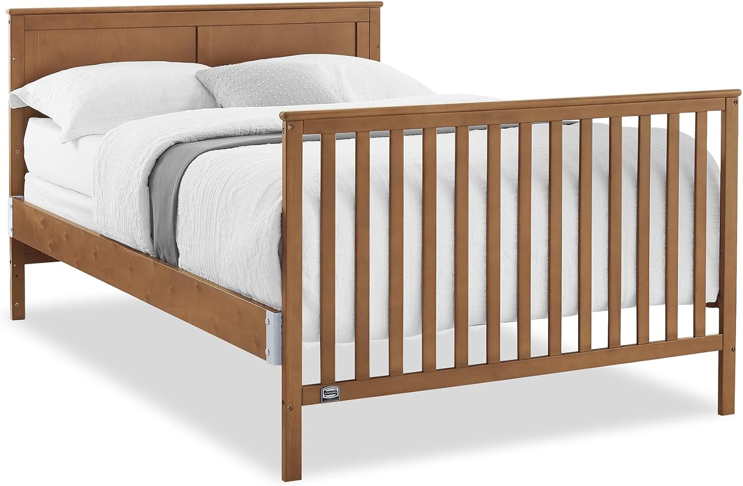 Simmons Kids Logan 6-in-1 Convertible Crib with Underdrawer - Greenguard Gold Certified, Chestnut Simmons Kids Logan 6-in-1 Convertible Crib with Underdrawer - Greenguard Gold Certified, Chestnut