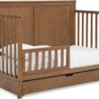 Simmons Kids Logan 6-in-1 Convertible Crib with Underdrawer - Greenguard Gold Certified, Chestnut Simmons Kids Logan 6-in-1 Convertible Crib with Underdrawer - Greenguard Gold Certified, Chestnut