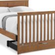 Simmons Kids Logan 6-in-1 Convertible Crib with Underdrawer - Greenguard Gold Certified, Chestnut Simmons Kids Logan 6-in-1 Convertible Crib with Underdrawer - Greenguard Gold Certified, Chestnut