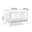GAP babyGap Charlie 6-in-1 Convertible Crib - Greenguard Gold Certified, Bianca White GAP babyGap Charlie 6-in-1 Convertible Crib - Greenguard Gold Certified, Bianca White