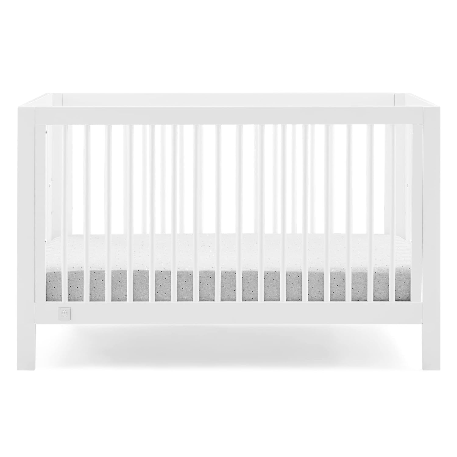 GAP babyGap Charlie 6-in-1 Convertible Crib - Greenguard Gold Certified, Bianca White GAP babyGap Charlie 6-in-1 Convertible Crib - Greenguard Gold Certified, Bianca White