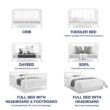 GAP babyGap Charlie 6-in-1 Convertible Crib - Greenguard Gold Certified, Bianca White GAP babyGap Charlie 6-in-1 Convertible Crib - Greenguard Gold Certified, Bianca White