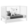 GAP babyGap Charlie 6-in-1 Convertible Crib - Greenguard Gold Certified, Bianca White GAP babyGap Charlie 6-in-1 Convertible Crib - Greenguard Gold Certified, Bianca White