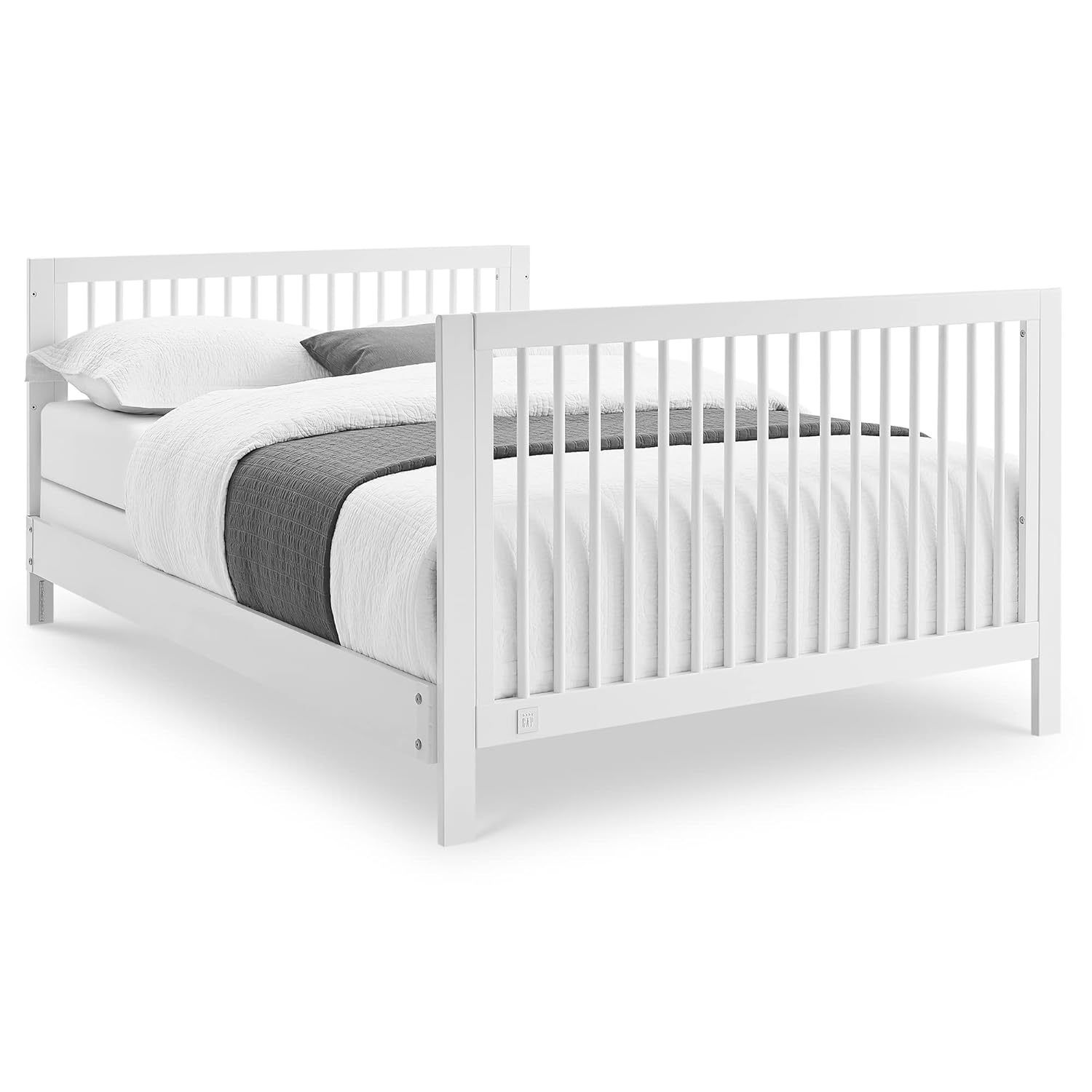 GAP babyGap Charlie 6-in-1 Convertible Crib - Greenguard Gold Certified, Bianca White GAP babyGap Charlie 6-in-1 Convertible Crib - Greenguard Gold Certified, Bianca White
