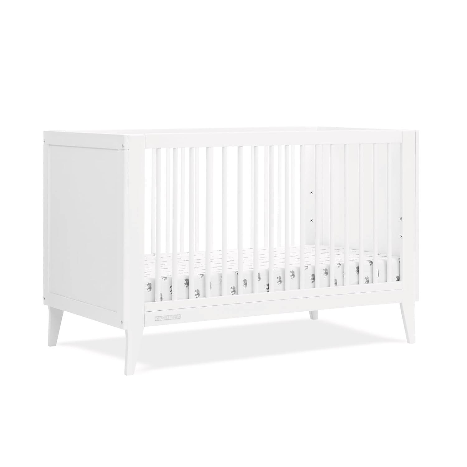 Delta Children Ollie 4-in-1 Convertible Crib - Greenguard Gold Certified, Bianca White Delta Children Ollie 4-in-1 Convertible Crib - Greenguard Gold Certified, Bianca White