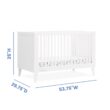 Delta Children Ollie 4-in-1 Convertible Crib - Greenguard Gold Certified, Bianca White Delta Children Ollie 4-in-1 Convertible Crib - Greenguard Gold Certified, Bianca White