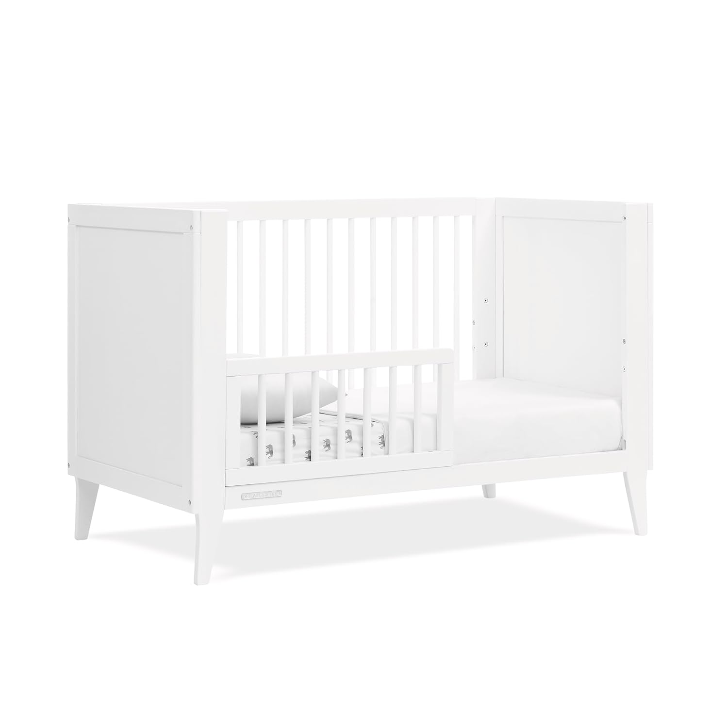Delta Children Ollie 4-in-1 Convertible Crib - Greenguard Gold Certified, Bianca White Delta Children Ollie 4-in-1 Convertible Crib - Greenguard Gold Certified, Bianca White