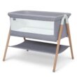 Simmons Kids Koi by The Bed Bassinet with Breathable Mesh and Natural Beechwood Legs, Dove Grey Simmons Kids Koi by The Bed Bassinet with Breathable Mesh and Natural Beechwood Legs, Dove Grey