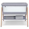 Simmons Kids Koi by The Bed Bassinet with Breathable Mesh and Natural Beechwood Legs, Dove Grey Simmons Kids Koi by The Bed Bassinet with Breathable Mesh and Natural Beechwood Legs, Dove Grey