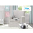 Delta Children Upholstered Glider Swivel Rocker Chair, Sand Delta Children Upholstered Glider Swivel Rocker Chair, Sand