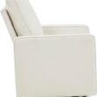 Delta Children Luna Nursery Swivel Glider - Greenguard Gold Certified and Oeko-TEX Standard 100 Fabric, Oatmeal