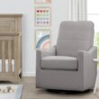 Delta Children Kenwood Glider Swivel Rocker Chair, French Grey Delta Children Kenwood Glider Swivel Rocker Chair, French Grey