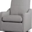 Delta Children Kenwood Glider Swivel Rocker Chair, French Grey Delta Children Kenwood Glider Swivel Rocker Chair, French Grey