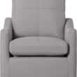 Delta Children Kenwood Glider Swivel Rocker Chair, French Grey Delta Children Kenwood Glider Swivel Rocker Chair, French Grey
