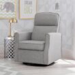 Delta Children Blair Slim Nursery Glider Swivel Rocker Chair, French Gray Delta Children Blair Slim Nursery Glider Swivel Rocker Chair, French Gray