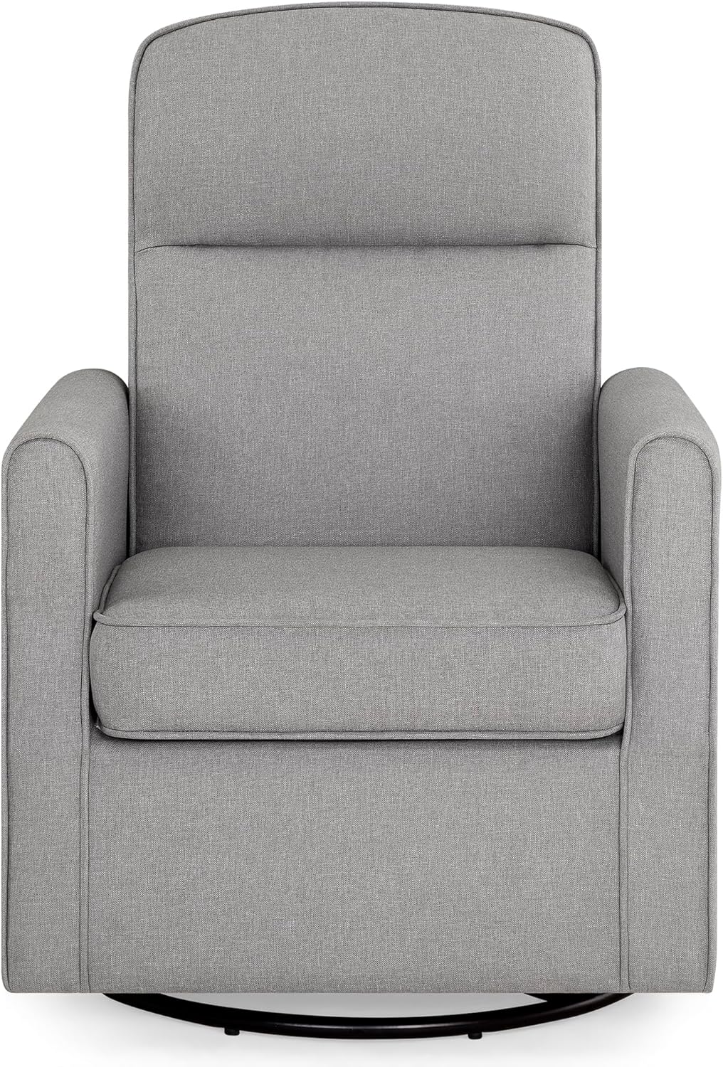 Delta Children Blair Slim Nursery Glider Swivel Rocker Chair, French Gray Delta Children Blair Slim Nursery Glider Swivel Rocker Chair, French Gray