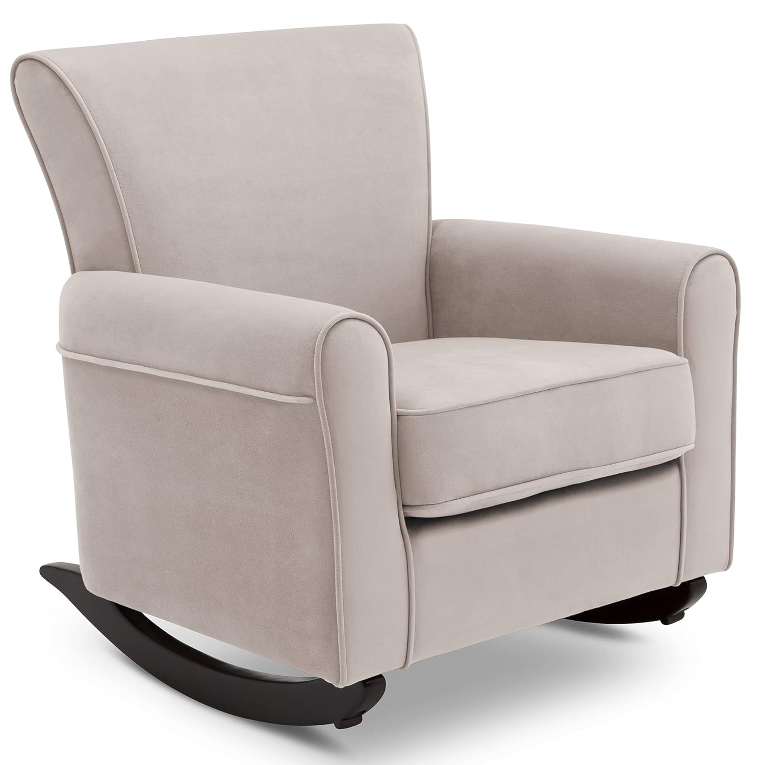 Delta Children Lancaster Rocking Chair Featuring Live Smart Fabric, Linen Delta Children Lancaster Rocking Chair Featuring Live Smart Fabric, Linen