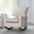Delta Children Lancaster Rocking Chair Featuring Live Smart Fabric, Linen Delta Children Lancaster Rocking Chair Featuring Live Smart Fabric, Linen