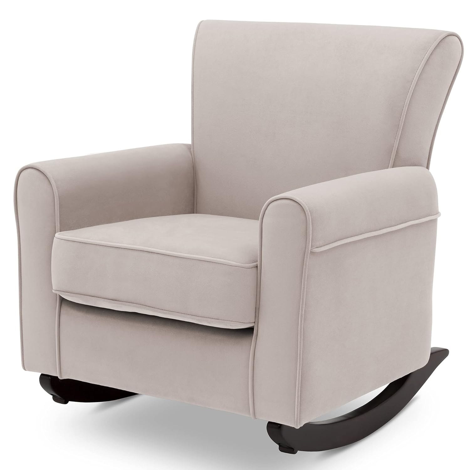 Delta Children Lancaster Rocking Chair Featuring Live Smart Fabric, Linen Delta Children Lancaster Rocking Chair Featuring Live Smart Fabric, Linen