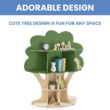 Delta Children Tree Bookcase - Greenguard Gold Certified, Fern Green/Crafted Natural Delta Children Tree Bookcase - Greenguard Gold Certified, Fern Green/Crafted Natural
