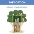 Delta Children Tree Bookcase - Greenguard Gold Certified, Fern Green/Crafted Natural Delta Children Tree Bookcase - Greenguard Gold Certified, Fern Green/Crafted Natural