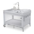 GAP babyGap Deluxe Play Yard, Grey Stripes