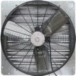 iLIVING Variable Speed Shutter Exhaust Fan 30-in Indoor Silver Wall Mounted Fan