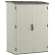 Suncast 4-ft x 2-ft Vertical Off-white Lean-to Roof Plastic Resin Storage Shed
