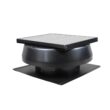 iLIVING 1150 -CFM Black Aluminum Solar Power Roof Vent