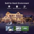 eufy 100-ft Plug-in White Indoor/Outdoor String Light with 60 Multicolor -Light LED Micro Bulbs Bluetooth Compatibility Wi-Fi Compatibility