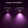 eufy 100-ft Plug-in White Indoor/Outdoor String Light with 60 Multicolor -Light LED Micro Bulbs Bluetooth Compatibility Wi-Fi Compatibility