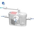 SANIFLO 1/2-HP 120 -Volt 27-Gallon Thermoplastic Macerating pump