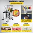 VEVOR 450 W 3 Speed 10 Qt Food Mixer Dough Mixer 304 Stainless Steel 10-Quart Commercial/Residential Bowl-lift Stand Mixer