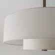 Hunter Jasmine Roth Brookside 30-in Luxe Gold with Matte White Blades Fandelier Ceiling Fan With Light 3 -Blade Hunter Jasmine Roth Brookside 30-in Luxe Gold with Matte White Blades Fandelier Ceiling Fan With Light 3 -Blade
