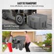 VEVOR 58-Gallon Plastic Diesel Fuel Can 4-gpm Manual Fuel Pump VEVOR 58-Gallon Plastic Diesel Fuel Can 4-gpm Manual Fuel Pump