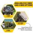 Saris SuperClamp G3 Platform Hitch Bike Rack - Lightweight - Durable - Versatile for RV/Camper