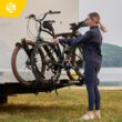 Saris SuperClamp G3 Platform Hitch Bike Rack - Lightweight - Durable - Versatile for RV/Camper