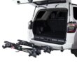Saris Freedom 4-Bike Hitch Rack - Universal Fit - 2-Inch Receiver - 190 lb Capacity - Tilt Pedal