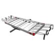 Tow Tuff TTF 2762ACBR Heavy Duty 2 in 1 Aluminum Cargo Carrier with Bike Rack