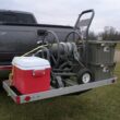 Tow Tuff TTF 2762ACBR Heavy Duty 2 in 1 Aluminum Cargo Carrier with Bike Rack