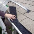 GutterFoam GutterFoam FR Black Foam Half round ( 4-in x 4-ft ) Gutter guard 30 -Pack