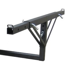 Tow Tuff Adjustable Steel Truck Bed Extender for Class III and Class IV Receivers