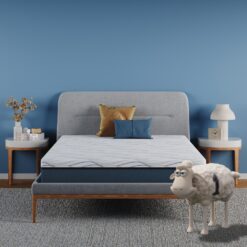 Serta 10-in Medium Queen Hybrid Memory Foam/Coil Blend Mattress in a Box