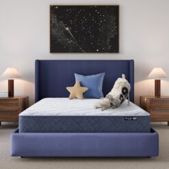 Serta 10-in Medium Queen Cooling Hybrid Memory Foam/Coil Blend Mattress in a Box