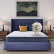 Serta 10-in Plush Queen Hybrid Memory Foam/Coil Blend Mattress in a Box