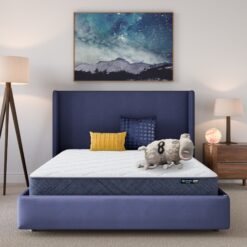 Serta 8-in Medium Full Hybrid Memory Foam/Coil Blend Mattress in a Box