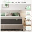 Novilla 12-in Medium Queen Cooling Memory foam Mattress in a Box Novilla 12-in Medium Queen Cooling Memory foam Mattress in a Box