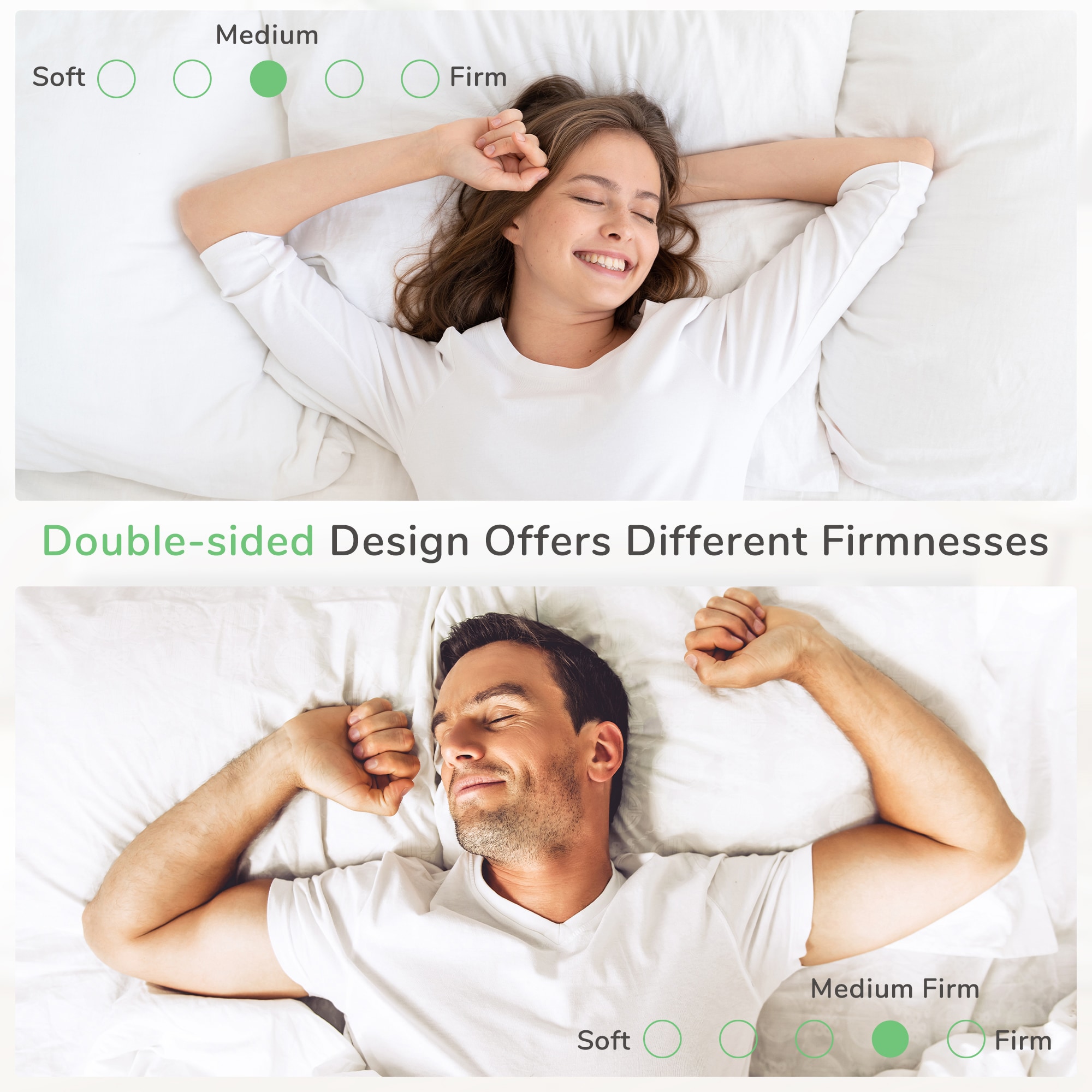 Novilla 12-in Medium Twin Cooling Memory foam Mattress in a Box Novilla 12-in Medium Twin Cooling Memory foam Mattress in a Box