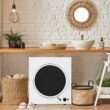 Equator Advanced Appliances 3.5-cu ft Stackable Vented Electric Dryer ( White )