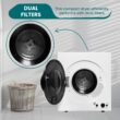 Equator Advanced Appliances 3.5-cu ft Stackable Vented Electric Dryer ( White )